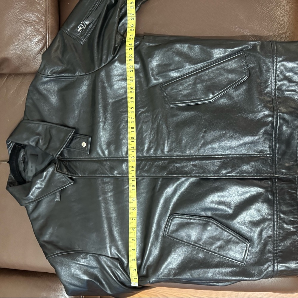 Helmut Lang Black Leather Jacket - Picture 7 of 11